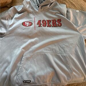 New Era NFL Team Apparel Gray Hoodie